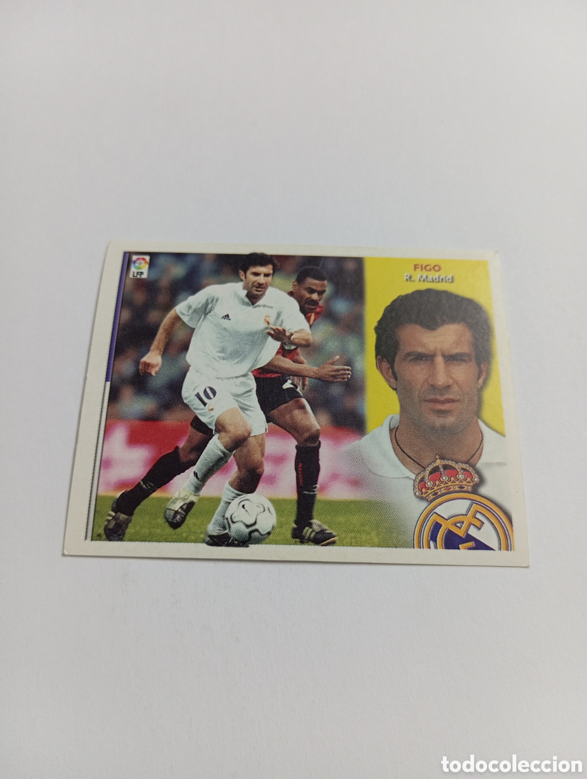 Cromos de F&uacute;tbol: FIGO Real Madrid LIGA ESTE 2002 2003 PANINI 02 03