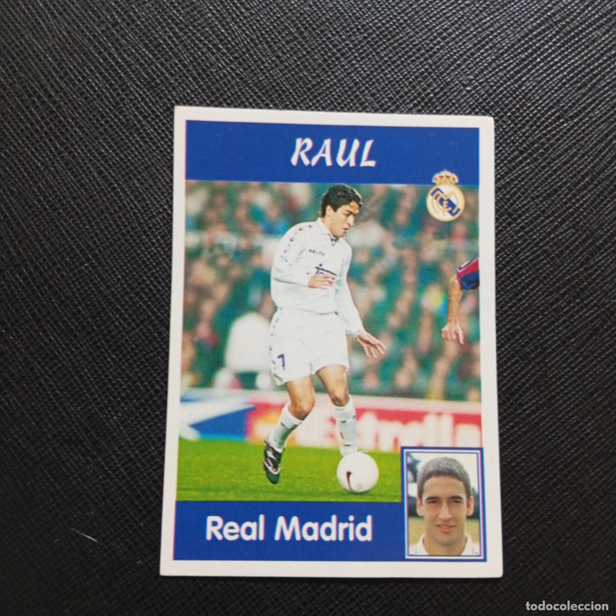Cromos de F&uacute;tbol: 13 RAUL REAL MADRID PANINI 1997 1998 CROMO FUTBOL 97 98 - SIN PEGAR - A165 PG100