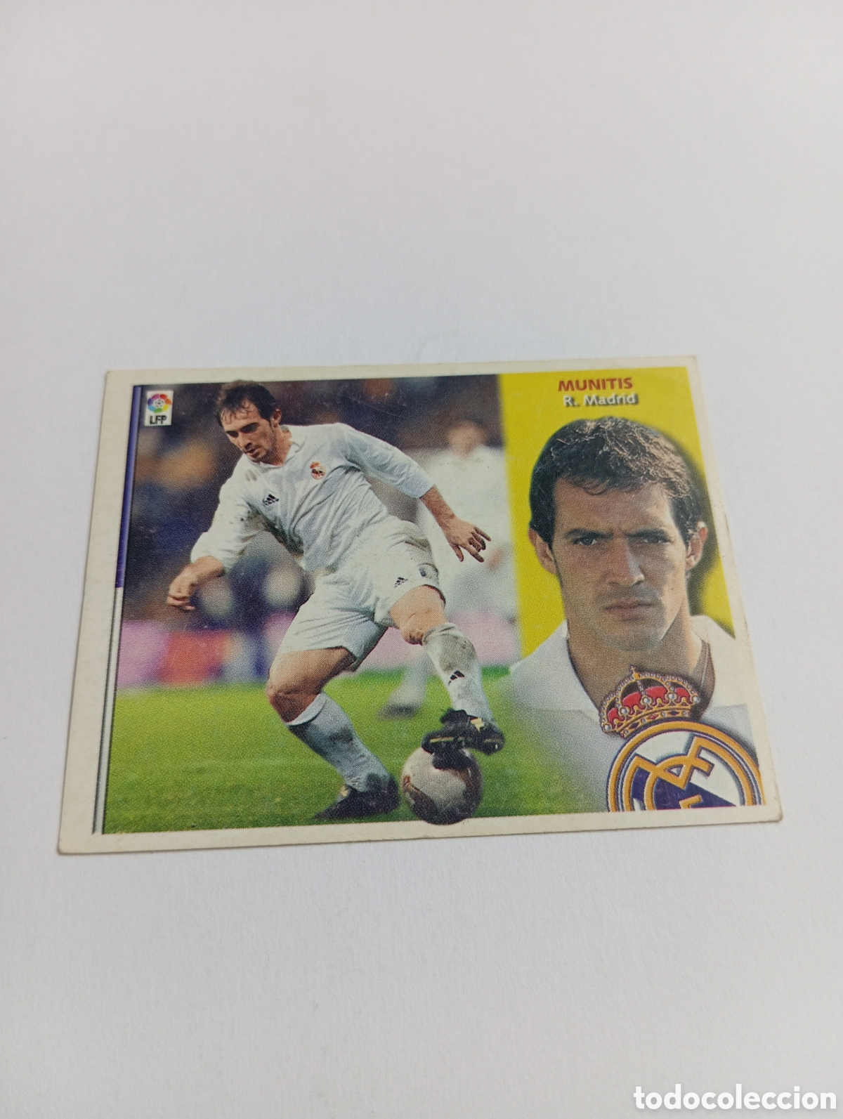 Cromos de F&uacute;tbol: MUNITIS Real Madrid LIGA ESTE 2002 2003 PANINI 02 03
