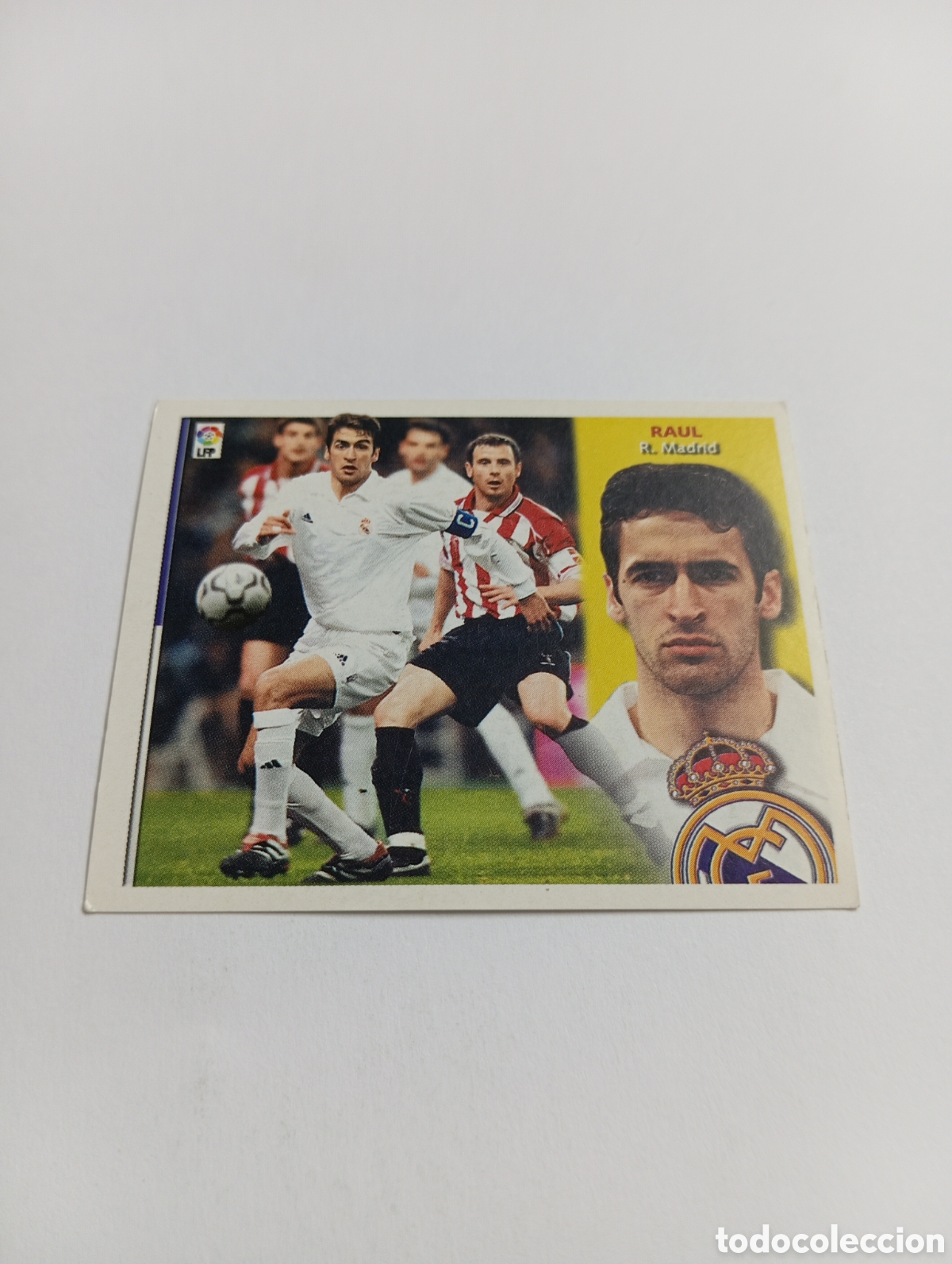 Football Stickers: RA&Uacute;L Real Madrid LIGA ESTE 2002 2003 PANINI 02 03