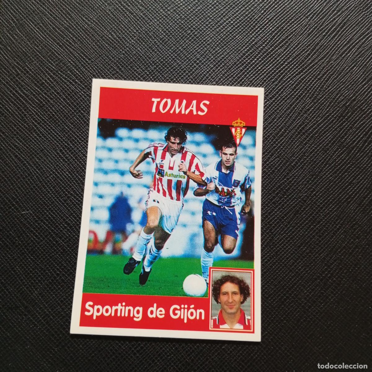 Cromos de F&uacute;tbol: 236 TOMAS SPORTING GIJON PANINI 1997 1998 CROMO FUTBOL 97 98 - SIN PEGAR - A165 PG82