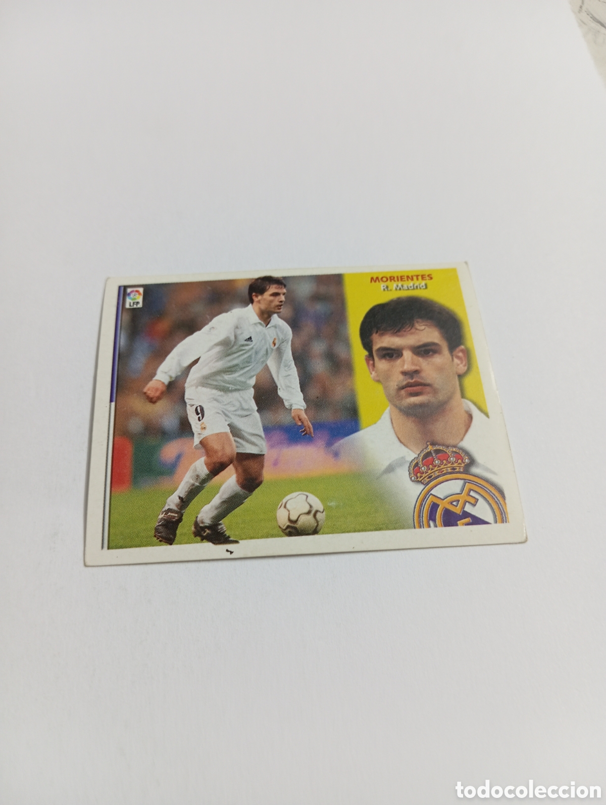Cromos de F&uacute;tbol: MORIENTES Real Madrid LIGA ESTE 2002 2003 PANINI 02 03