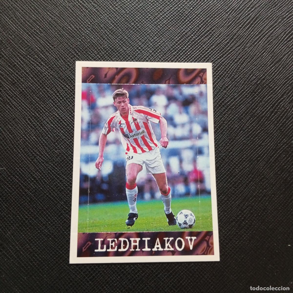 Cromos de F&uacute;tbol: LEDHIAKOV SPORTING GIJON PANINI 1997 1998 CROMO FUTBOL 97 98 - SIN PEGAR - A165 PG82