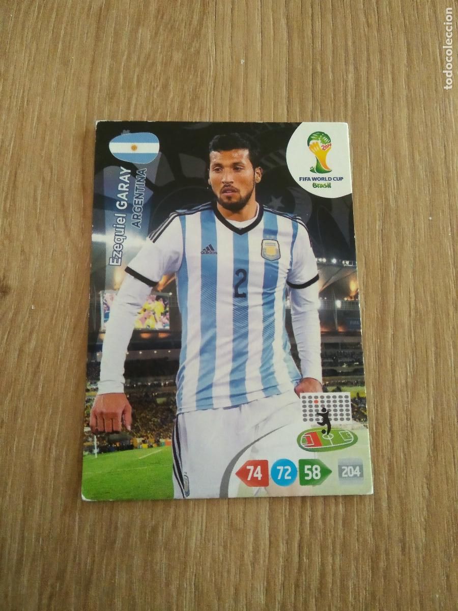 Cromos de F&uacute;tbol: GARAY ARGENTINA CROMO FUTBOL PANINI ADRENALYN MUNDIAL 2014 WORLD CUP COPA DEL MUNDO