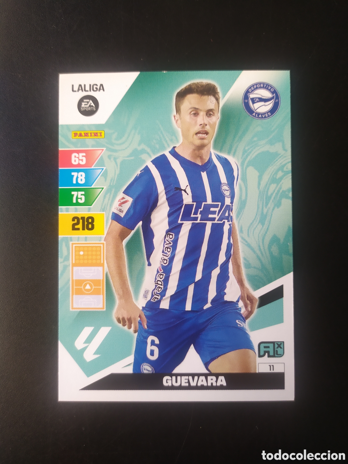 Cromos de F&uacute;tbol: Adrenalyn 2023 2024 23 24 panini Guevara n&deg; 11 Alav&eacute;s