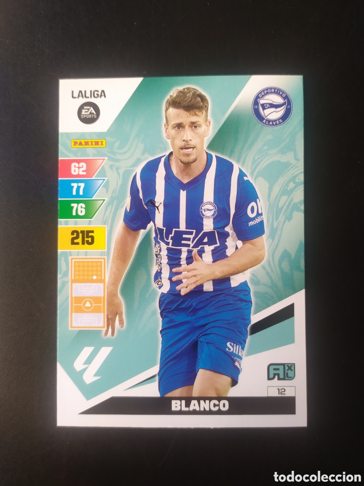 Cromos de F&uacute;tbol: Adrenalyn 2023 2024 23 24 panini Blanco n&deg; 12 Alav&eacute;s