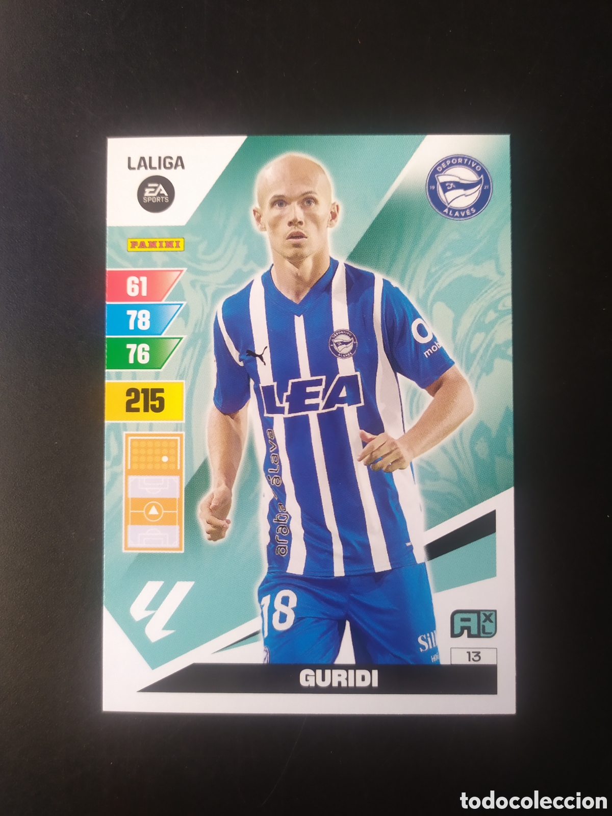 Cromos de F&uacute;tbol: Adrenalyn 2023 2024 23 24 panini Guridi n&deg; 13 Alav&eacute;s