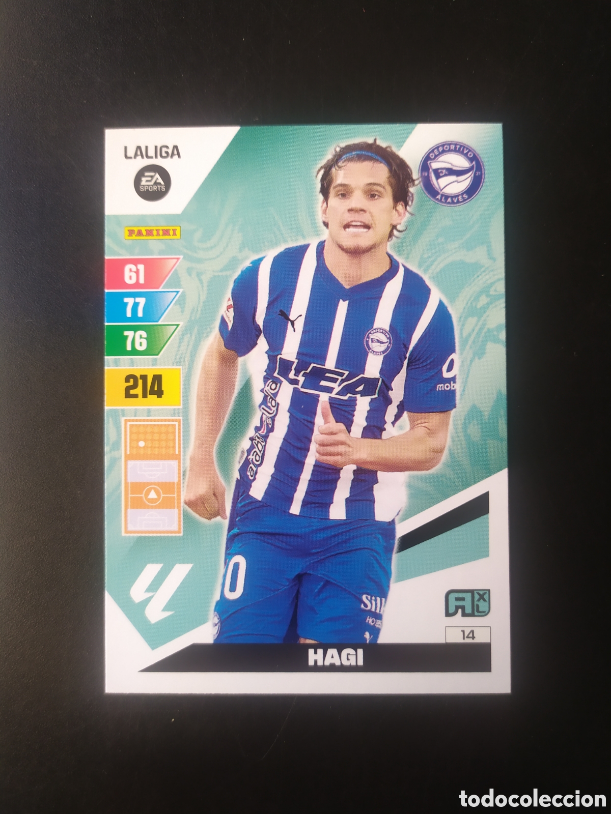 Cromos de F&uacute;tbol: Adrenalyn 2023 2024 23 24 panini Hagi n&deg; 14 Alav&eacute;s