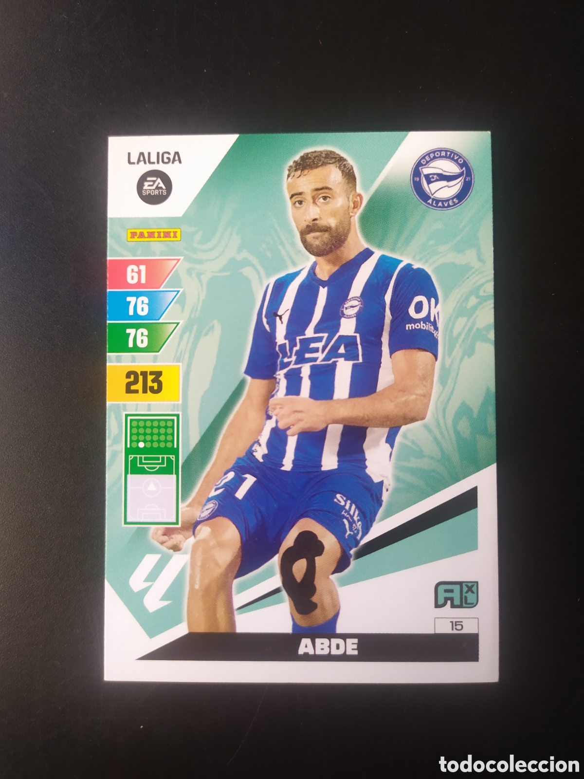 Cromos de F&uacute;tbol: Adrenalyn 2023 2024 23 24 panini Abde n&deg; 15 Alav&eacute;s