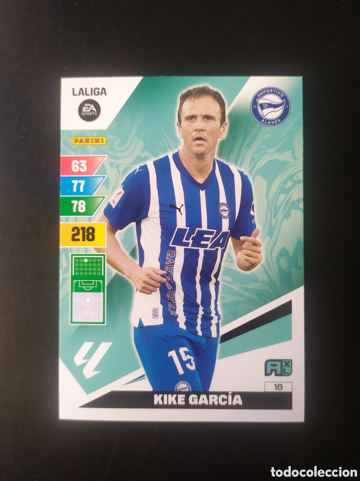 Cromos de F&uacute;tbol: Adrenalyn 2023 2024 23 24 panini Kike Garc&iacute;a n&deg; 16 Alav&eacute;s