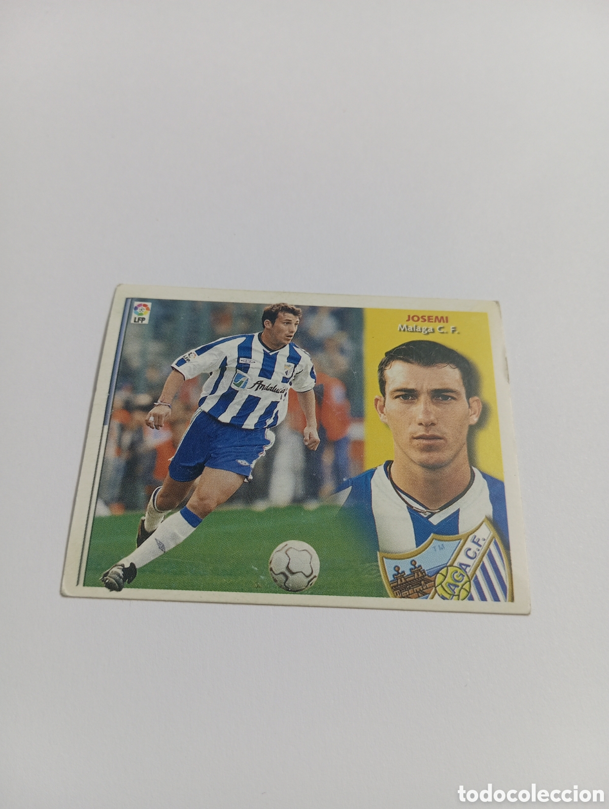 Cromos de Futebol: JOSEMI M&aacute;laga LIGA ESTE 2002 2003 PANINI 02 03