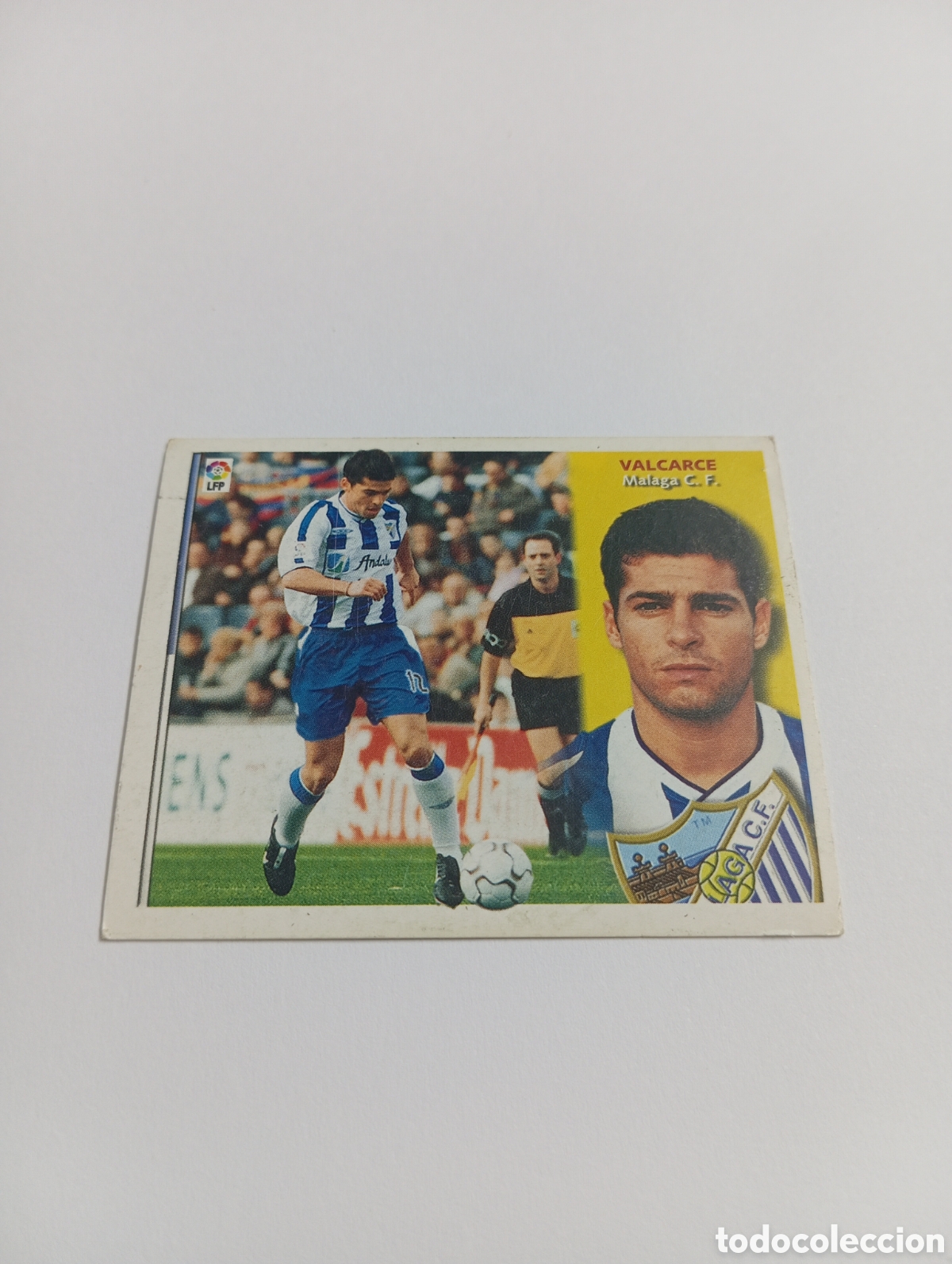 Cartes &agrave; collectionner de Football: VALCARCE M&aacute;laga LIGA ESTE 2002 2003 PANINI 02 03