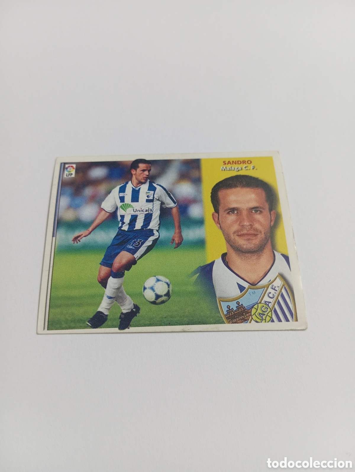 Cromos de Futebol: SANDRO M&aacute;laga LIGA ESTE 2002 2003 PANINI 02 03