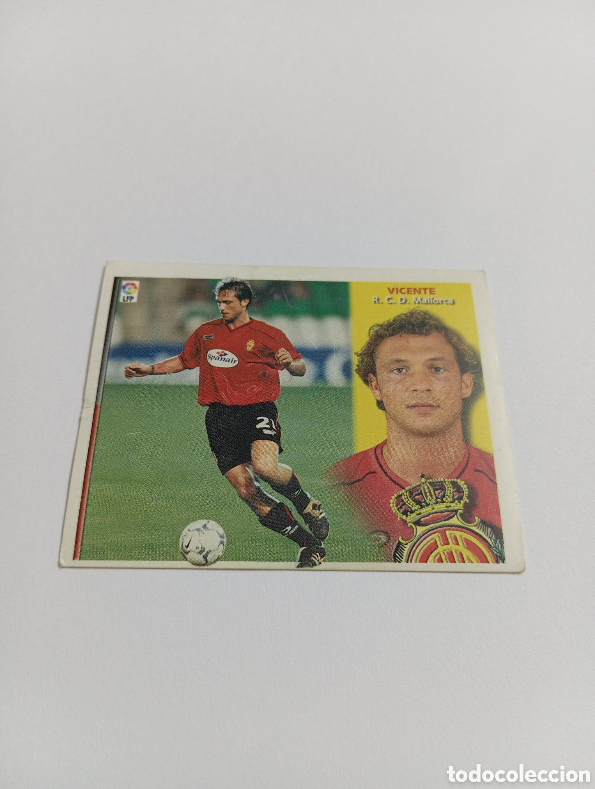 Cromos de F&uacute;tbol: VICENTE Mallorca LIGA ESTE 2002 2003 PANINI 02 03