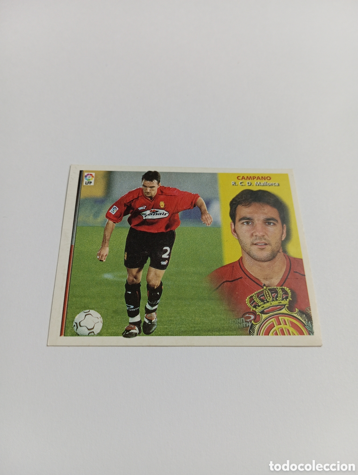 Cromos de F&uacute;tbol: CAMPANO Mallorca LIGA ESTE 2002 2003 PANINI 02 03