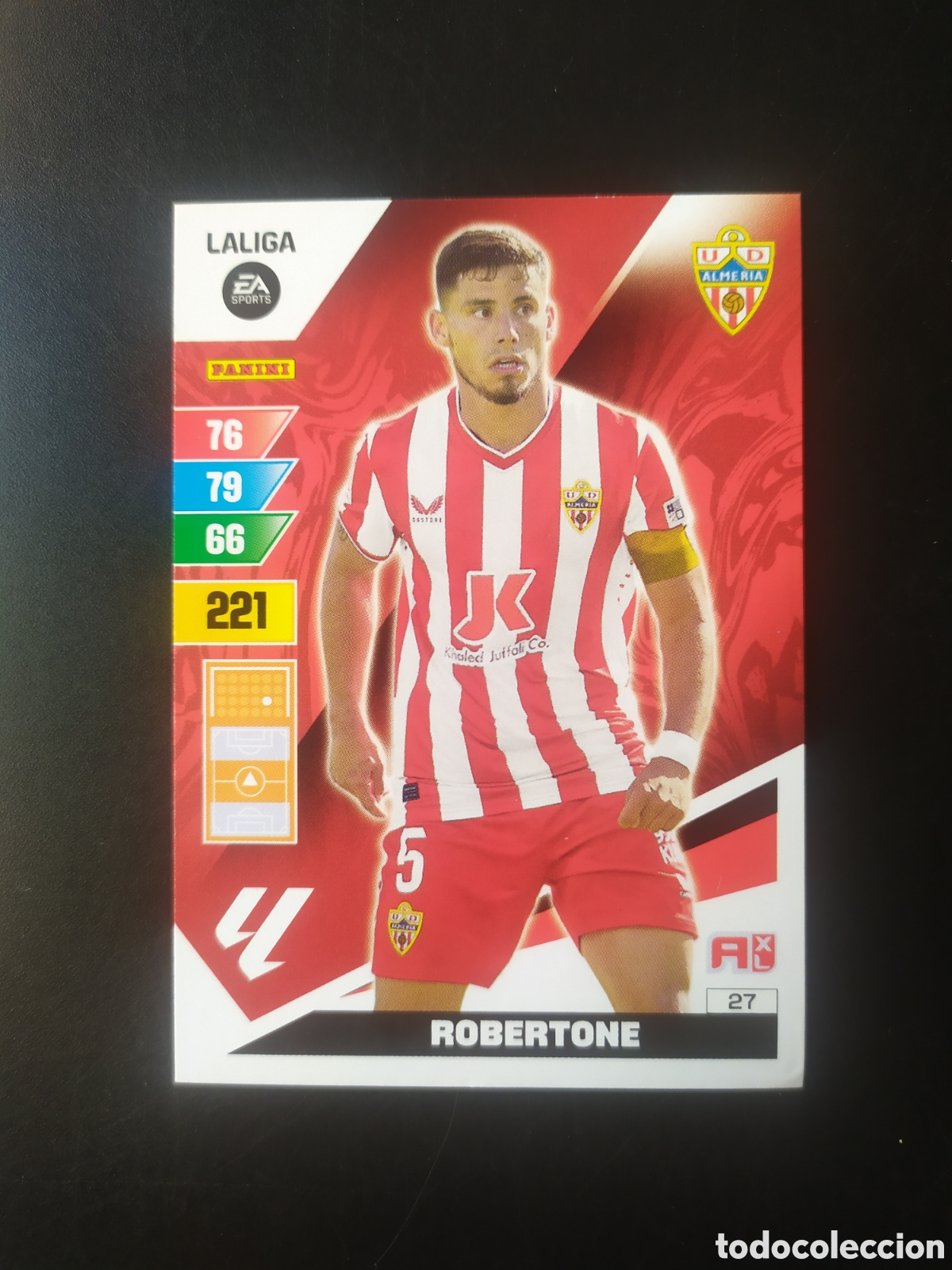 Cromos de F&uacute;tbol: Adrenalyn 2023 2024 23 24 panini Robertone n&deg; 27 Almeria