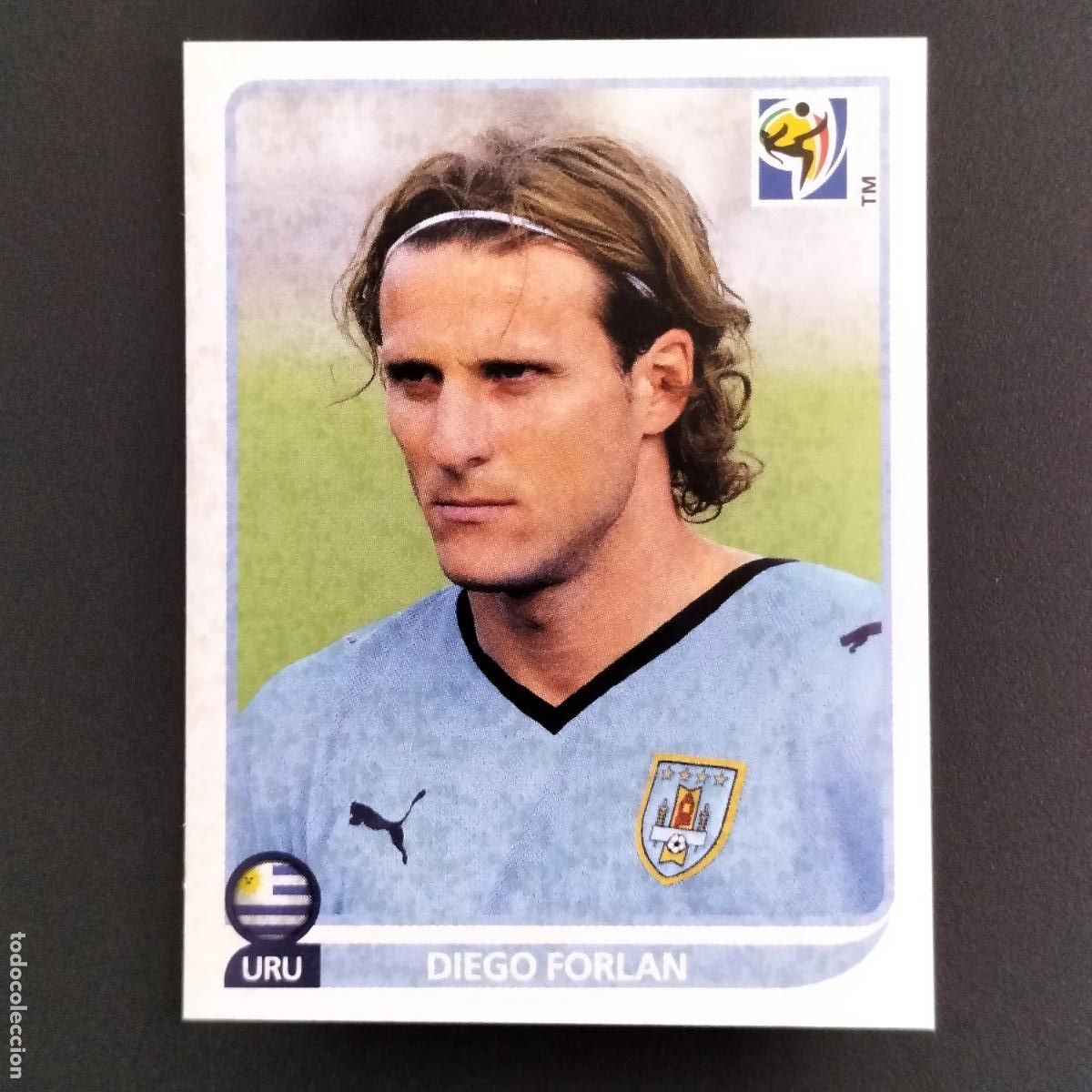 Cromos de F&uacute;tbol: 85 DIEGO FORLAN URUGUAY CROMOS ALBUM MUNDIAL FUTBOL SOUTH AFRICA 2010 FIFA WORLD CUP PANINI 10