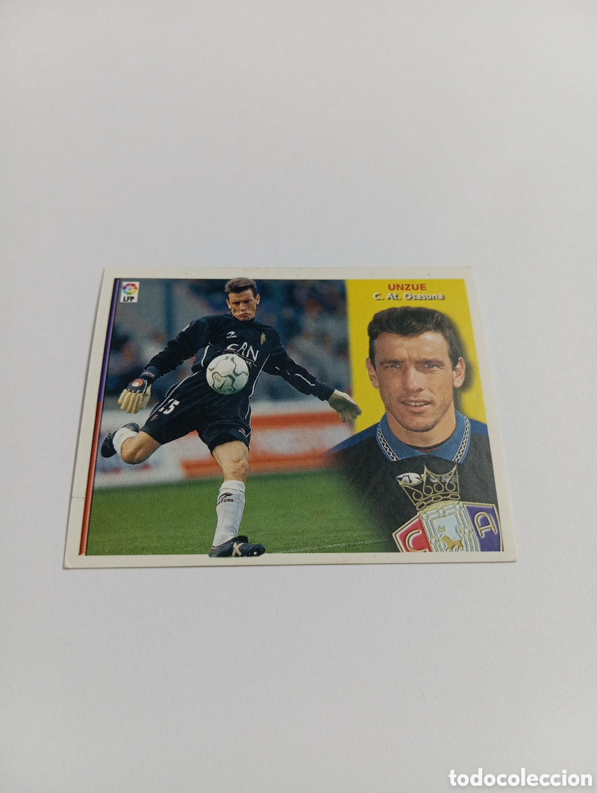 Cromos de F&uacute;tbol: UNZUE Osasuna LIGA ESTE 2002 2003 PANINI 02 03