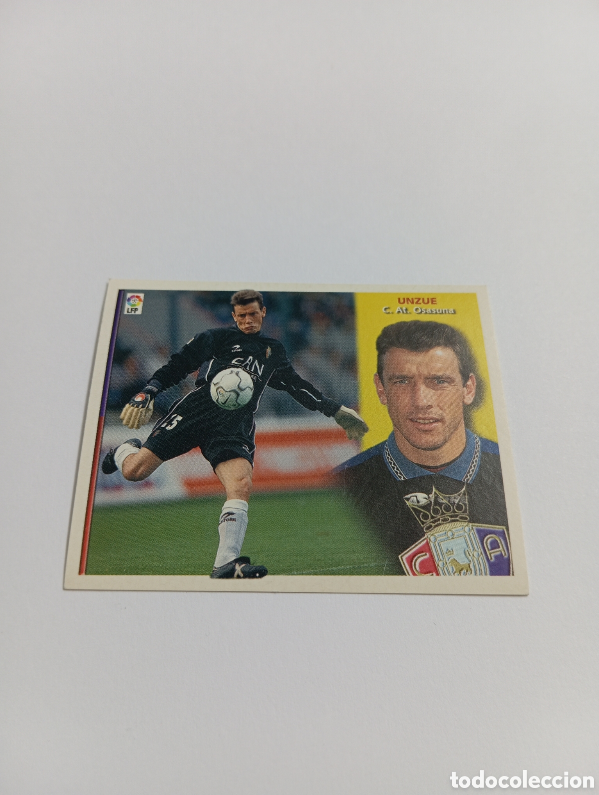Cromos de F&uacute;tbol: UNZUE Osasuna LIGA ESTE 2002 2003 PANINI 02 03