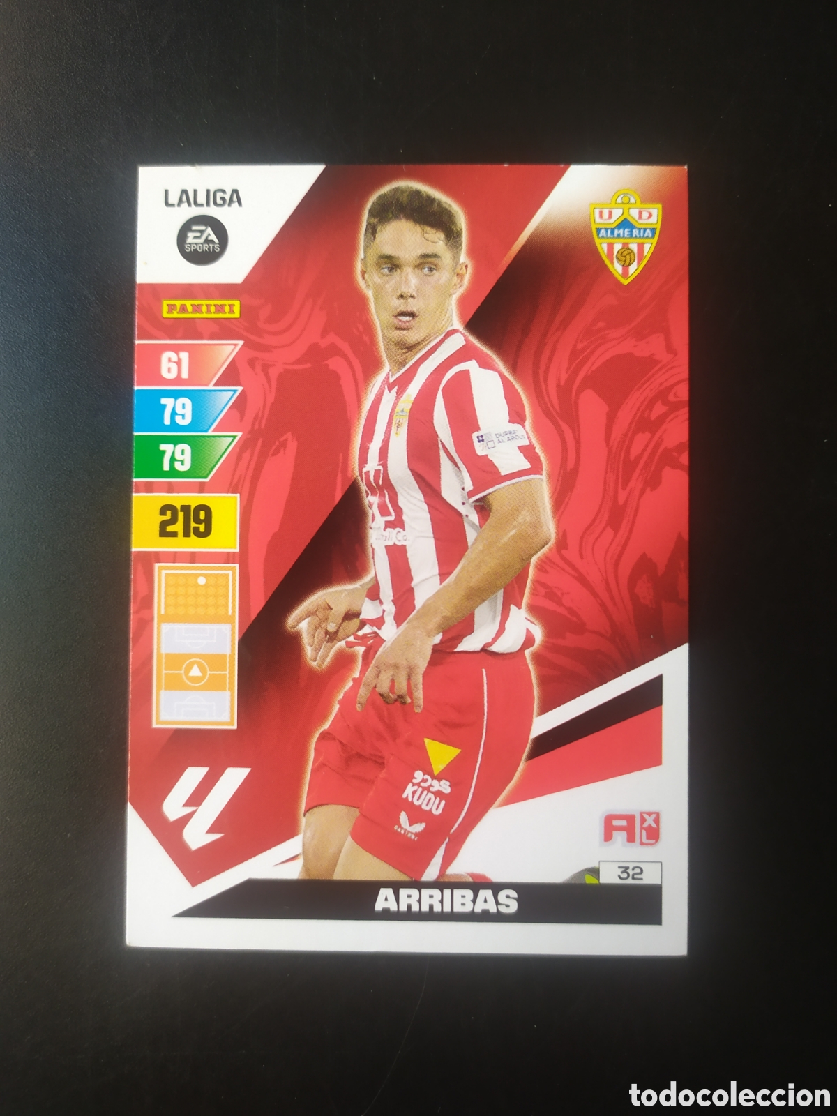 Cromos de F&uacute;tbol: Adrenalyn 2023 2024 23 24 panini Arribas n&deg; 32 Almeria