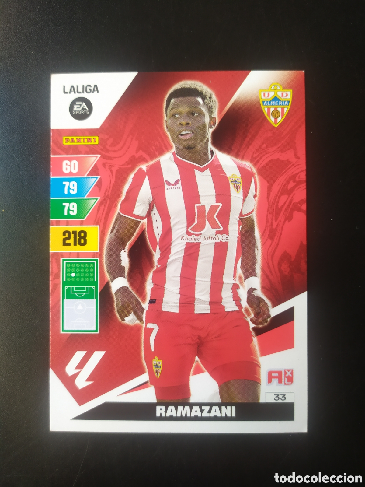 Cromos de F&uacute;tbol: Adrenalyn 2023 2024 23 24 panini Ramazani n&deg; 33 Almeria