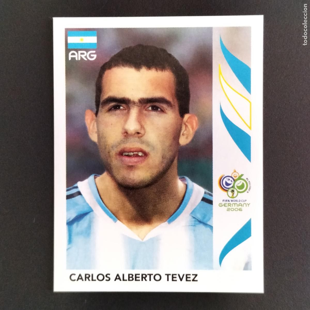 Cromos de F&uacute;tbol: 187 TEVEZ ARGENTINA CROMOS ALBUM FIFA WORLD CUP GERMANY 2006 MUNDIAL ALEMANIA PANINI
