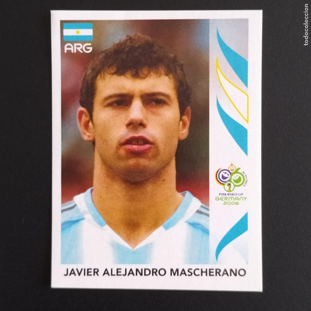 Cromos de F&uacute;tbol: 180 JAVIER MASCHERANO ARGENTINA CROMOS ALBUM FIFA WORLD CUP GERMANY 2006 MUNDIAL ALEMANIA PANINI