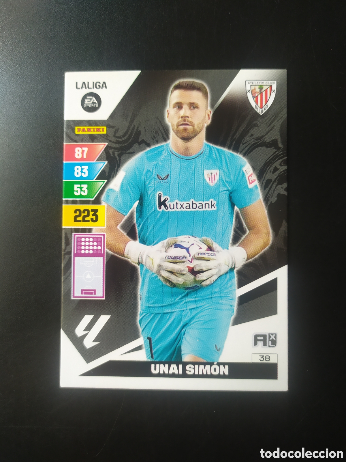 Cromos de F&uacute;tbol: Adrenalyn 2023 2024 23 24 panini Unai Sim&oacute;n n&deg; 38 Athletic Bilbao