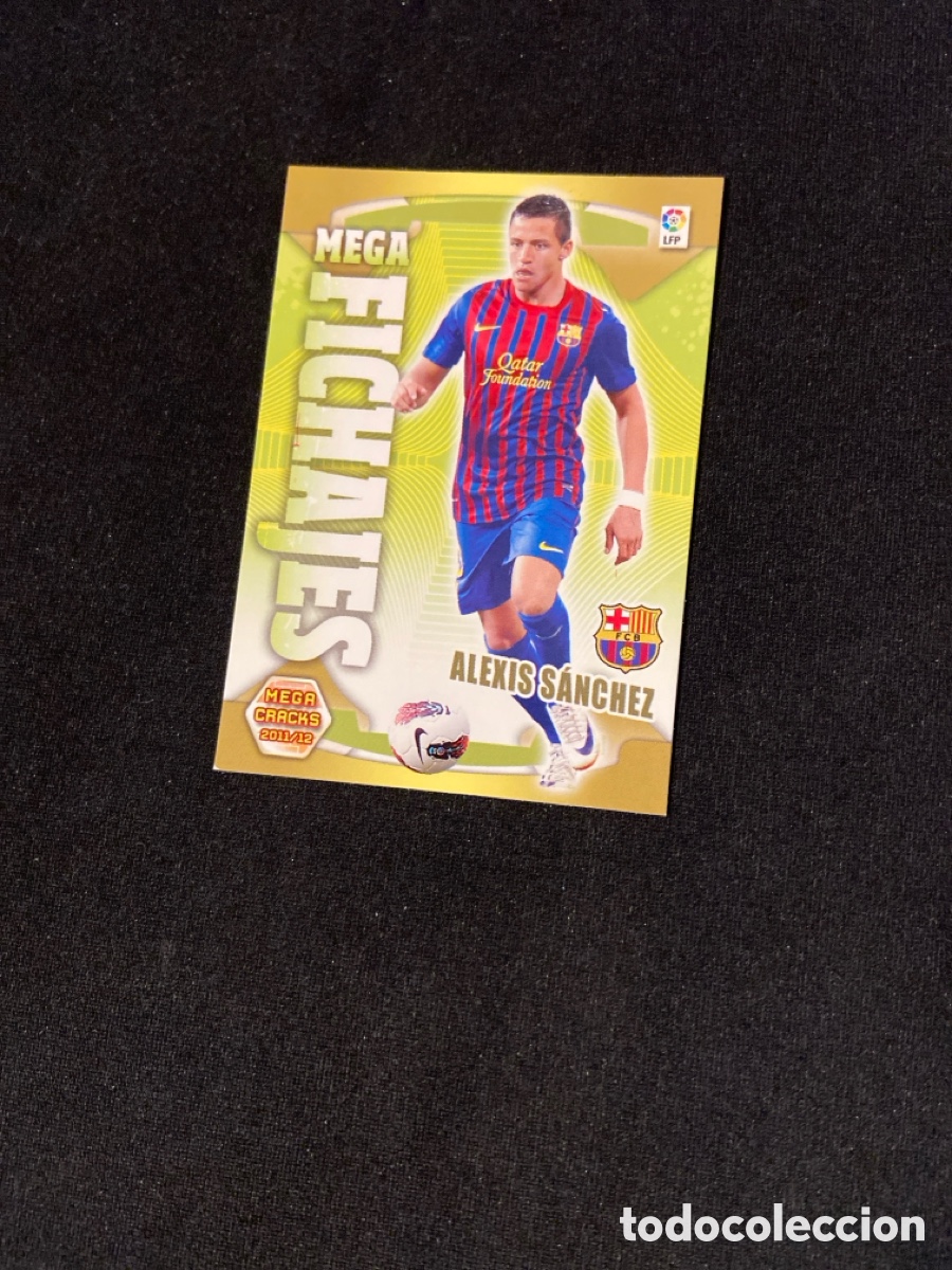 Cromos de F&uacute;tbol: ALEXIS S&Aacute;NCHEZ 496 MEGA FICHAJES (BARCELONA)