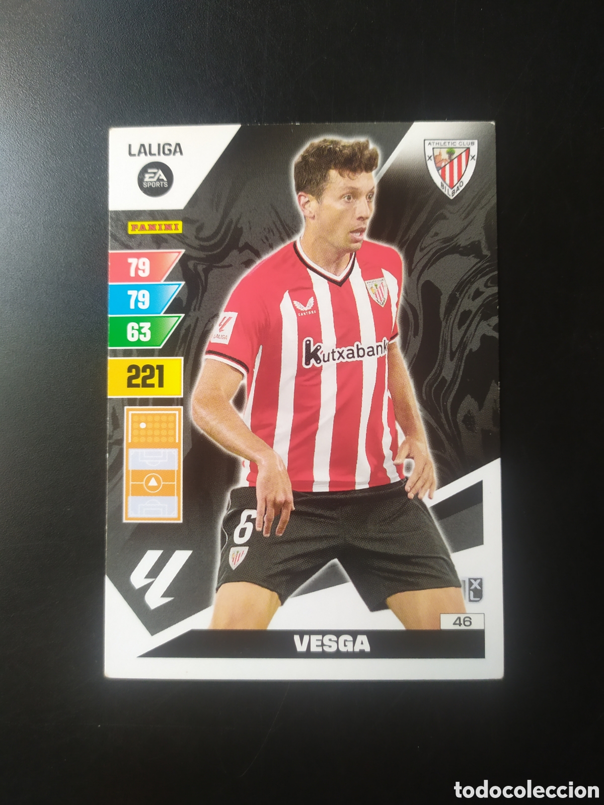 Cromos de F&uacute;tbol: Adrenalyn 2023 2024 23 24 panini Vesga n&deg; 46 Athletic Bilbao