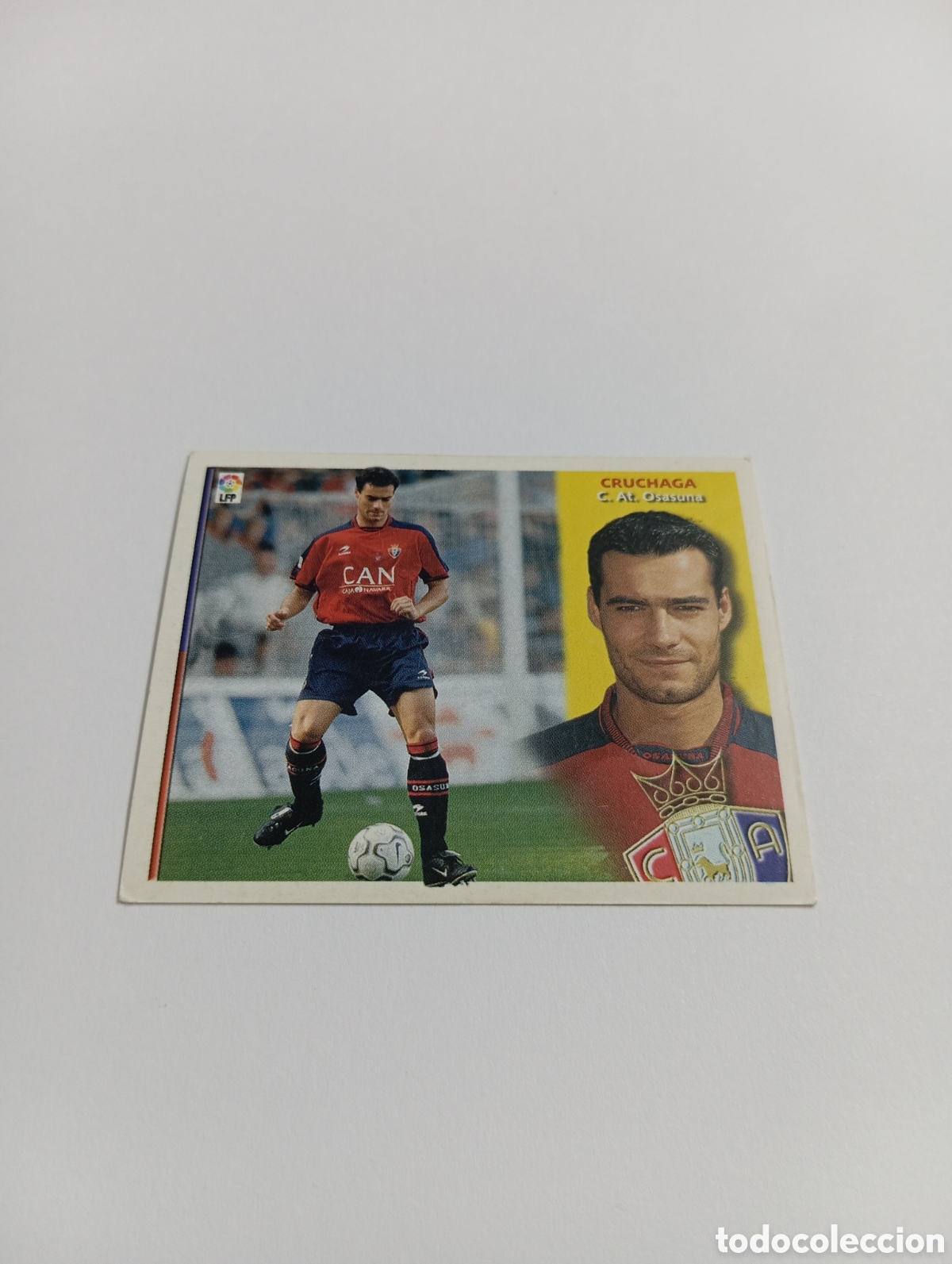 Cromos de F&uacute;tbol: CRUCHAGA Osasuna LIGA ESTE 2002 2003 PANINI 02 03