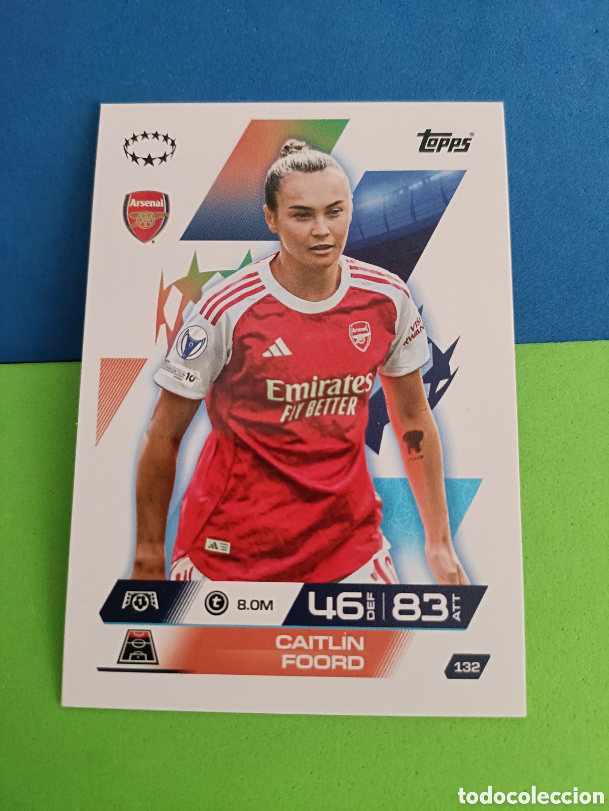Fu&szlig;ball-Sticker: Topps Match Attax EXTRA 2025 2026 - UWCL 132 Caitlin Foord