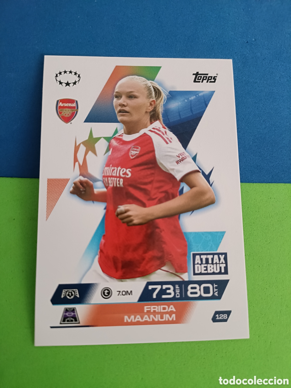 Fu&szlig;ball-Sticker: Topps Match Attax EXTRA 2025 2026 - UWCL 128 Maanum
