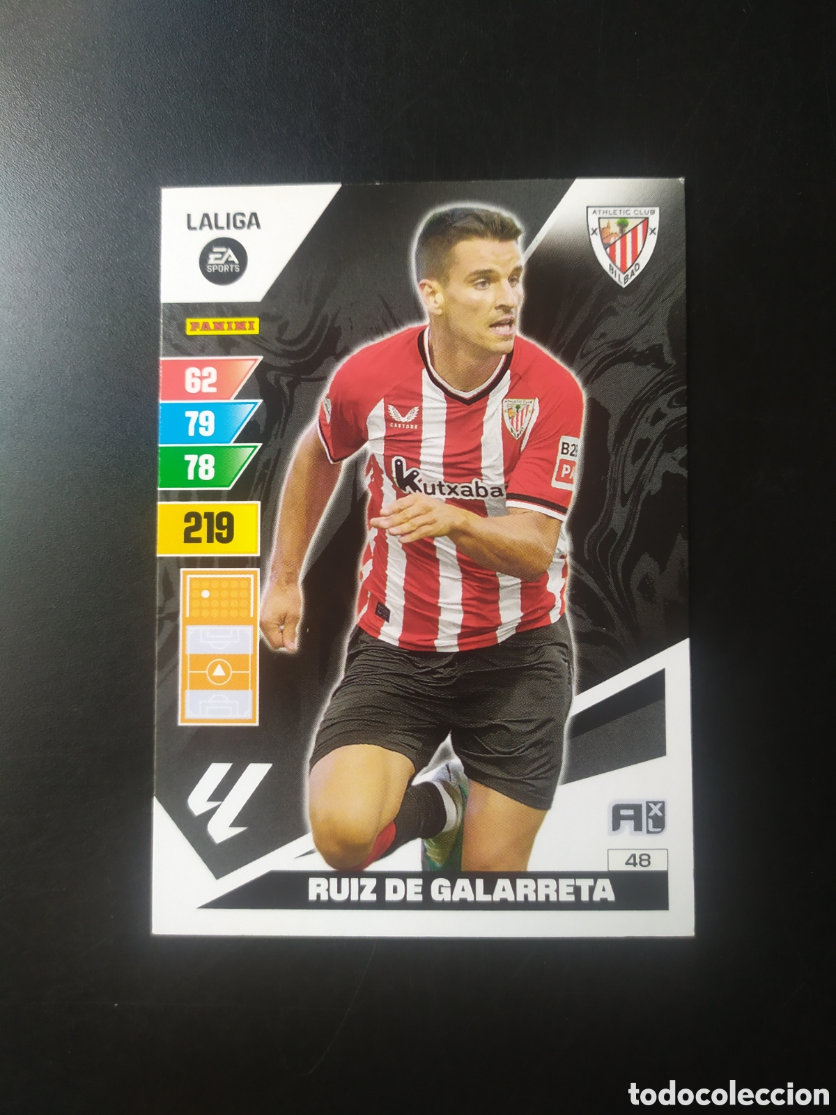 Fu&szlig;ball-Sticker: Adrenalyn 2023 2024 23 24 panini Ruiz de Galarreta n&deg; 48 Athletic Bilbao