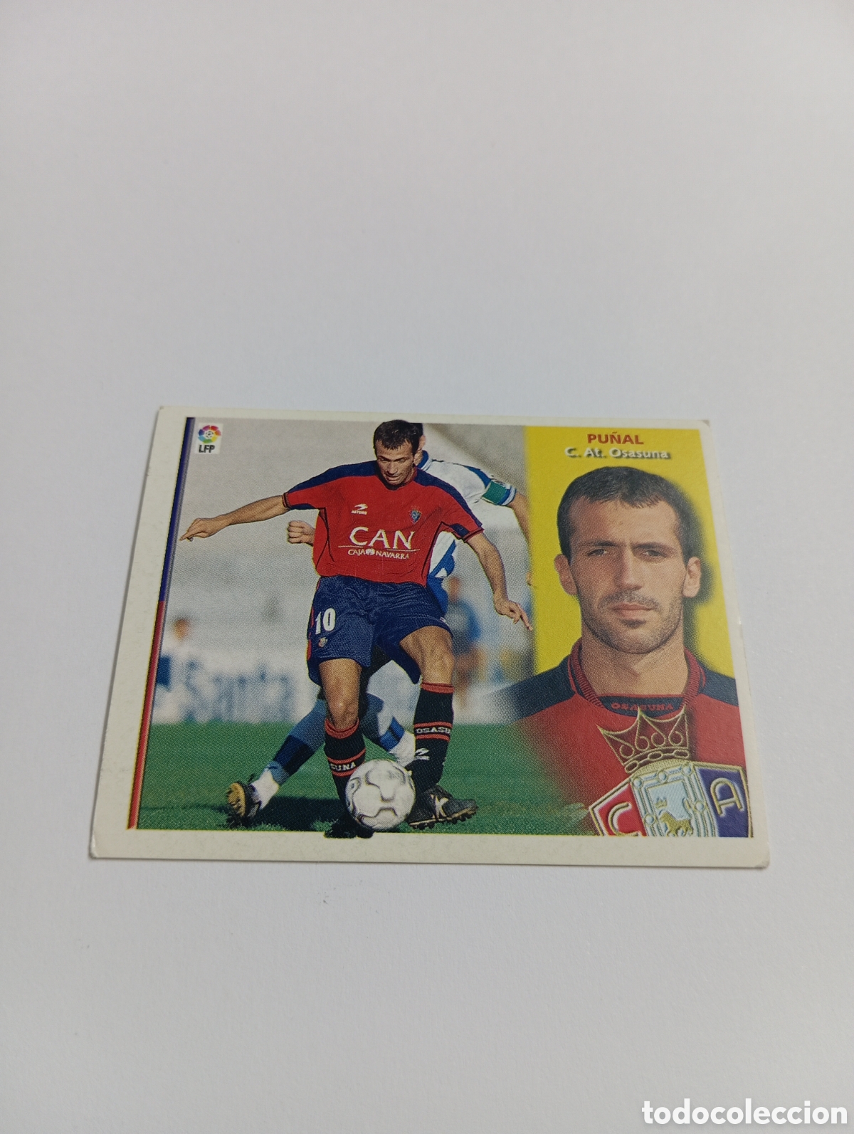 Cromos de F&uacute;tbol: PU&Ntilde;AL Osasuna LIGA ESTE 2002 2003 PANINI 02 03
