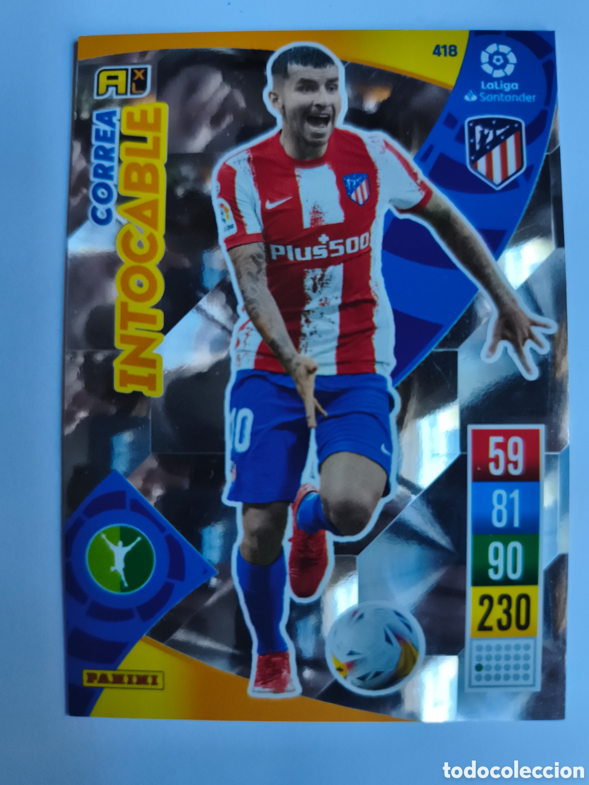 Cromos de F&uacute;tbol: CORREA. INTOCABLE.ADRENAYN XL 2021-2022 PANINI