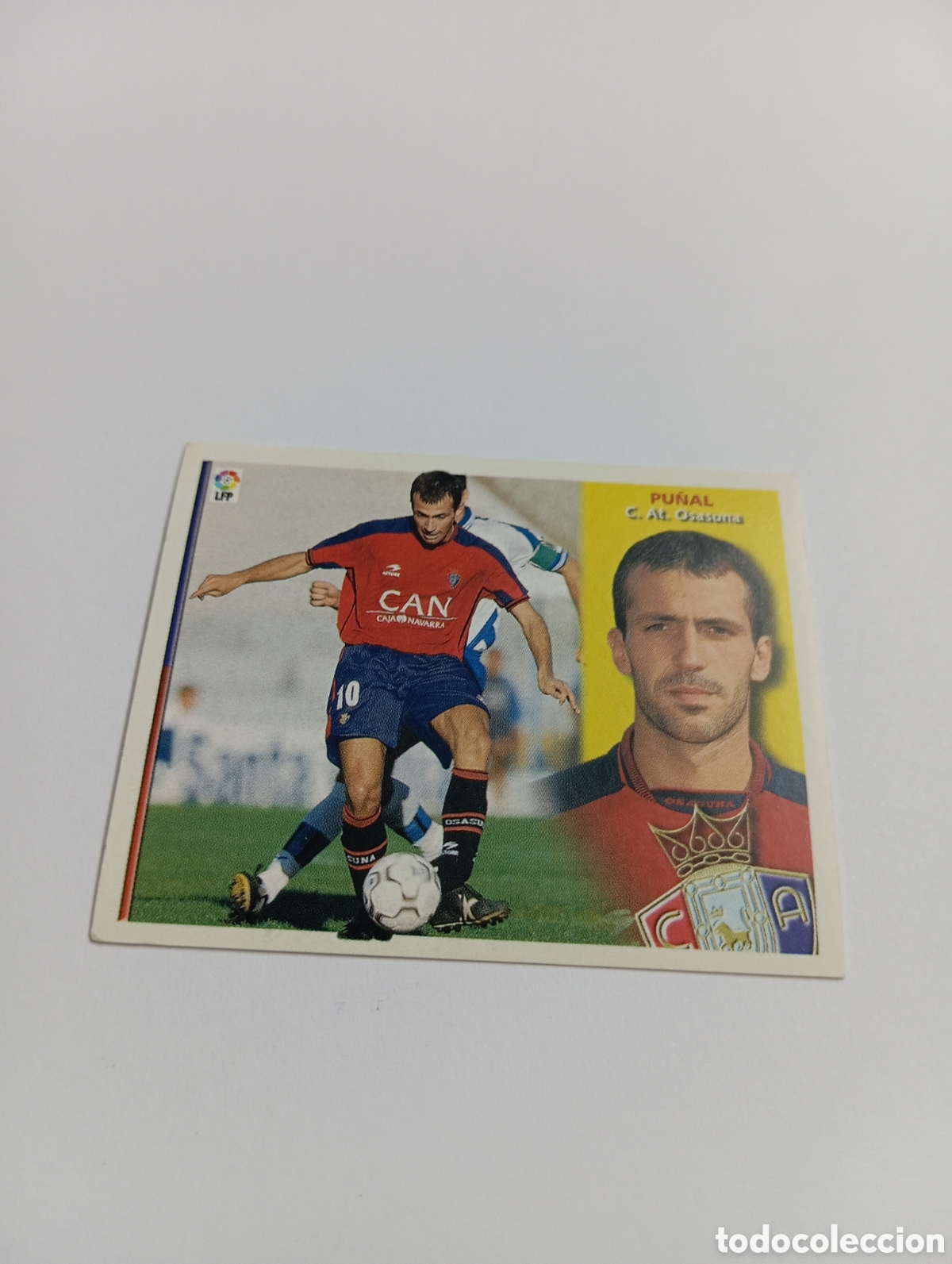 Cromos de F&uacute;tbol: PU&Ntilde;AL Osasuna LIGA ESTE 2002 2003 PANINI 02 03