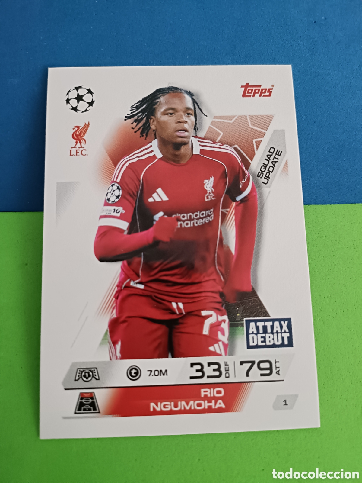 Cromos de F&uacute;tbol: Topps Match Attax EXTRA 2025 2026 - Squad Update 1 Ngumoha