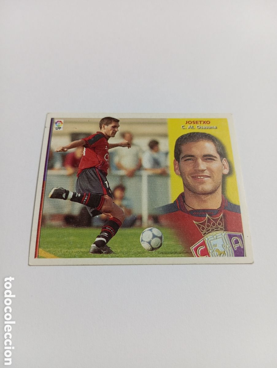 Cromos de F&uacute;tbol: JOSETXO Osasuna LIGA ESTE 2002 2003 PANINI 02 03