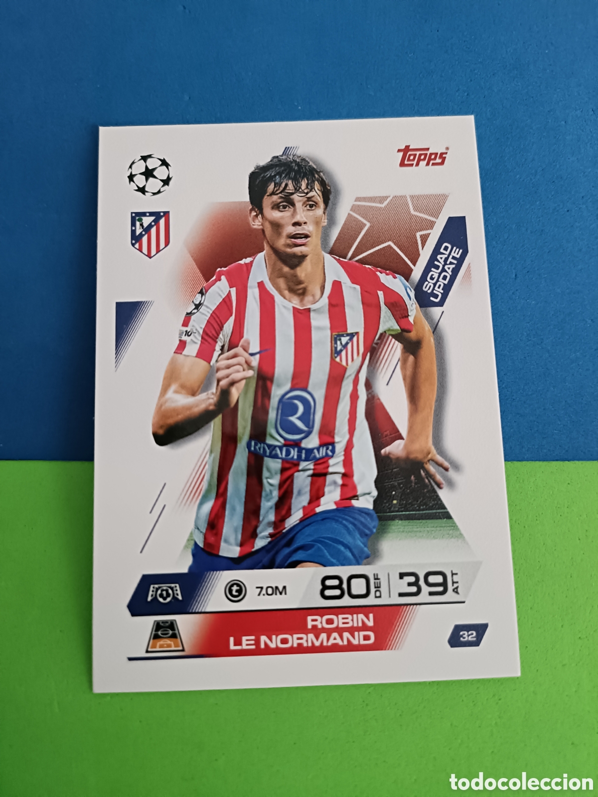 Cromos de F&uacute;tbol: Topps Match Attax EXTRA 2025 2026 - Squad Update 32 Le Normand Atl&eacute;tico Madrid