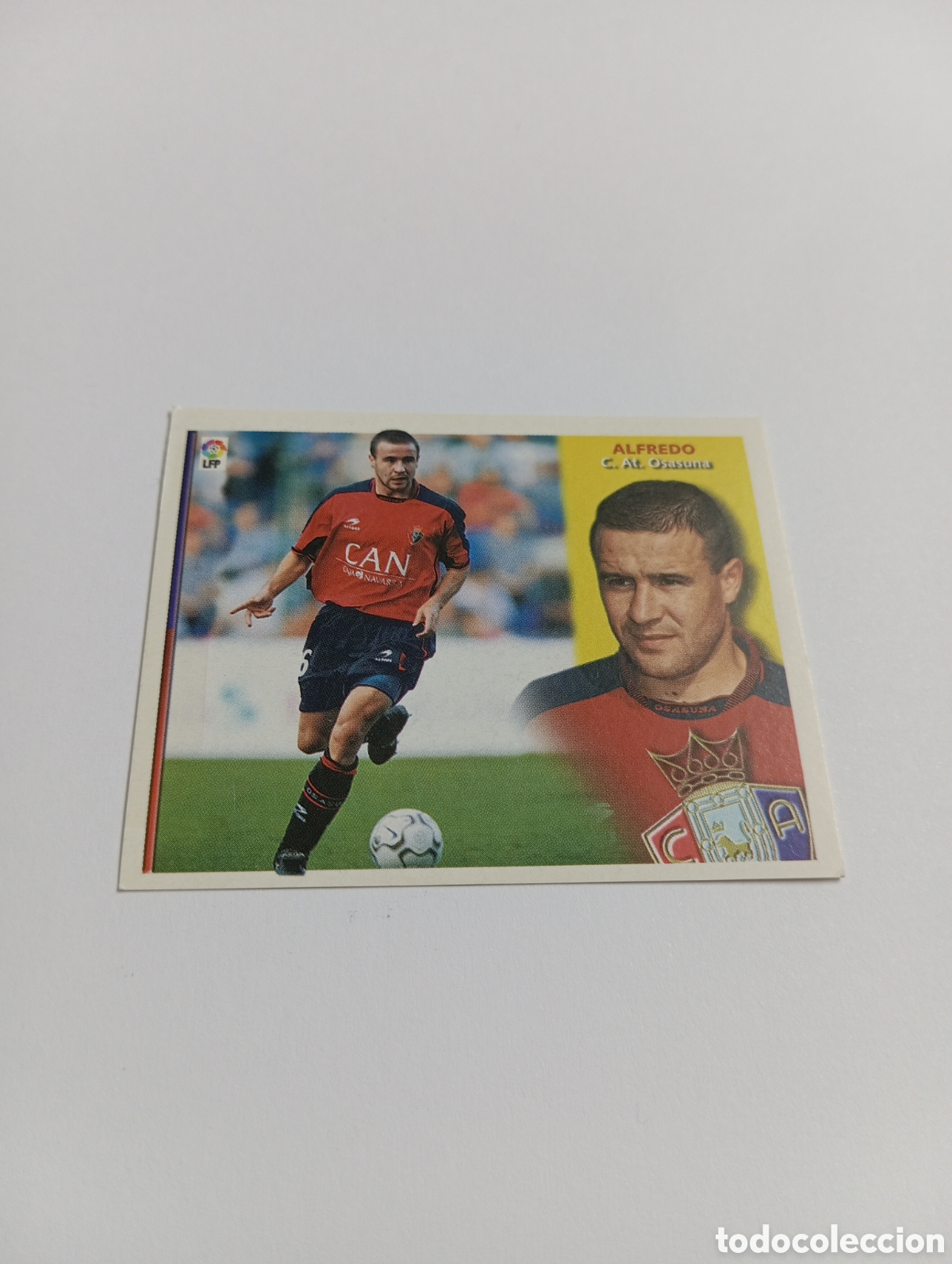 Cromos de F&uacute;tbol: ALFREDO Osasuna LIGA ESTE 2002 2003 PANINI 02 03