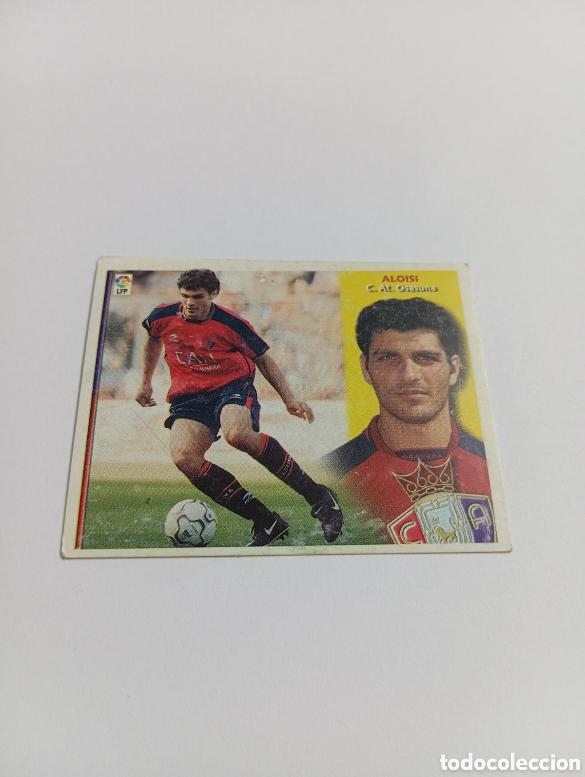 Figurine di Calcio: ALOISI Osasuna LIGA ESTE 2002 2003 PANINI 02 03