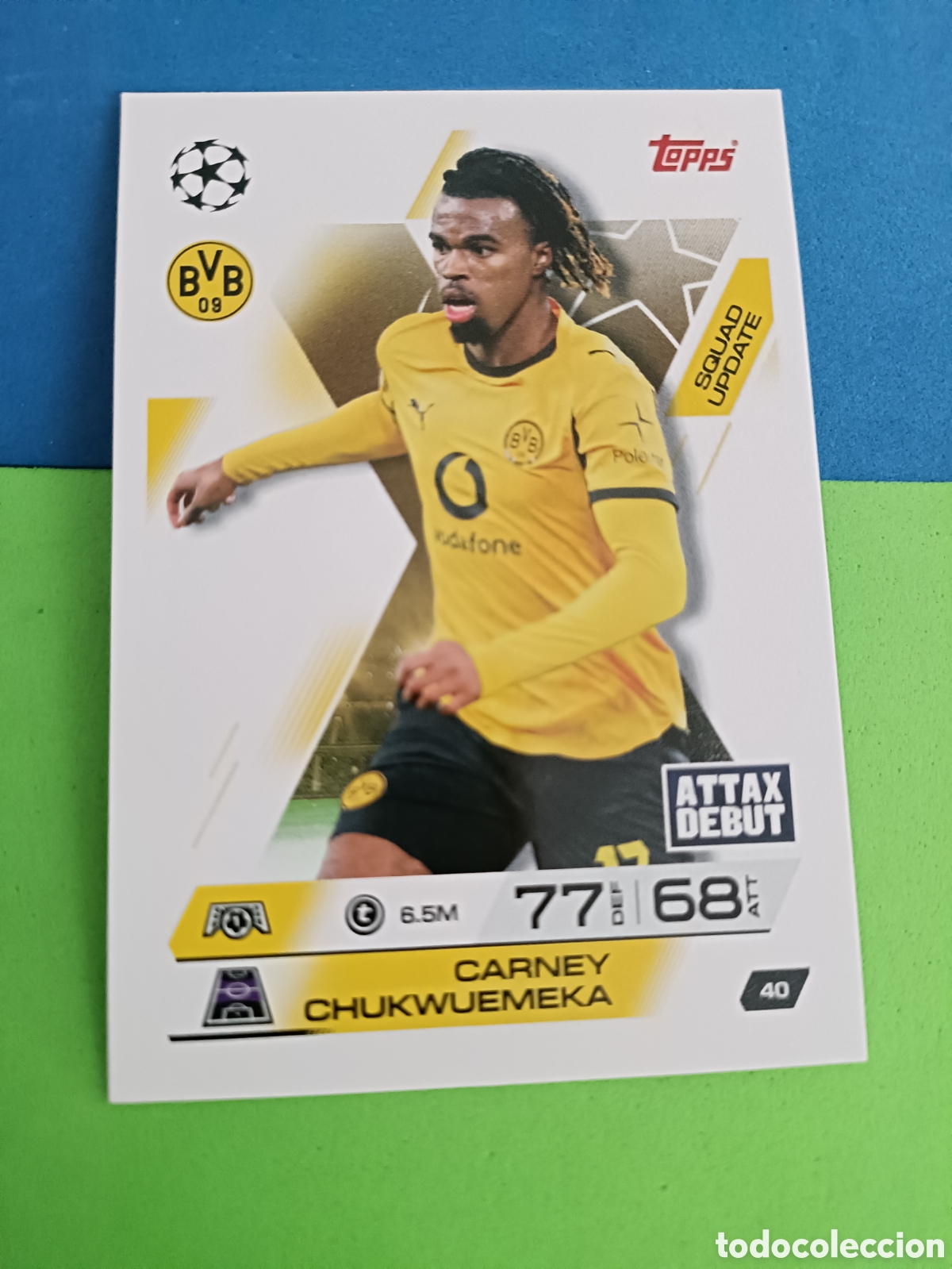Figurine di Calcio: Topps Match Attax EXTRA 2025 2026 - Squad Update 40 Chukwuemeka