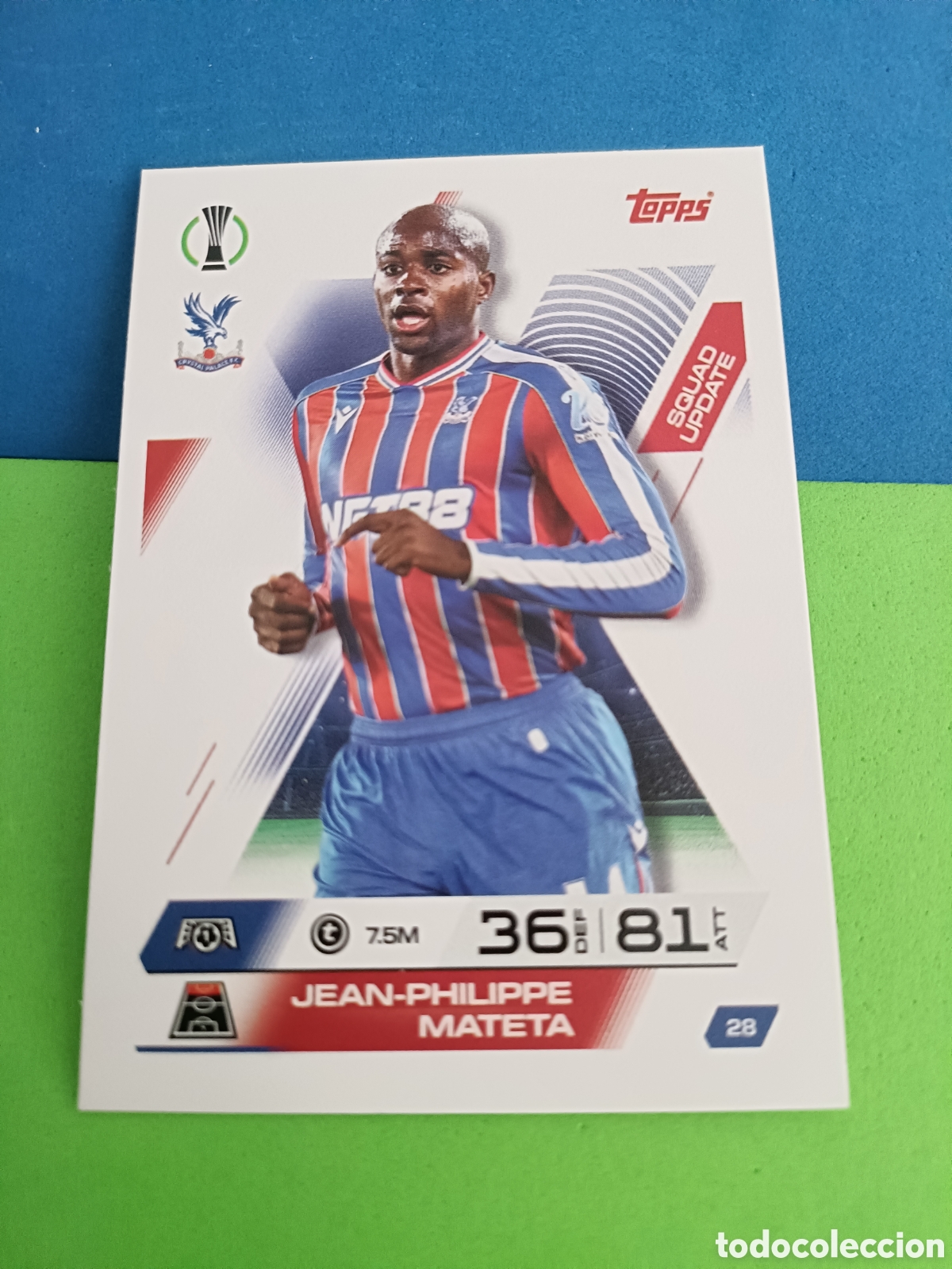 Cartes &agrave; collectionner de Football: Topps Match Attax EXTRA 2025 2026 - Squad Update 28 Mateta