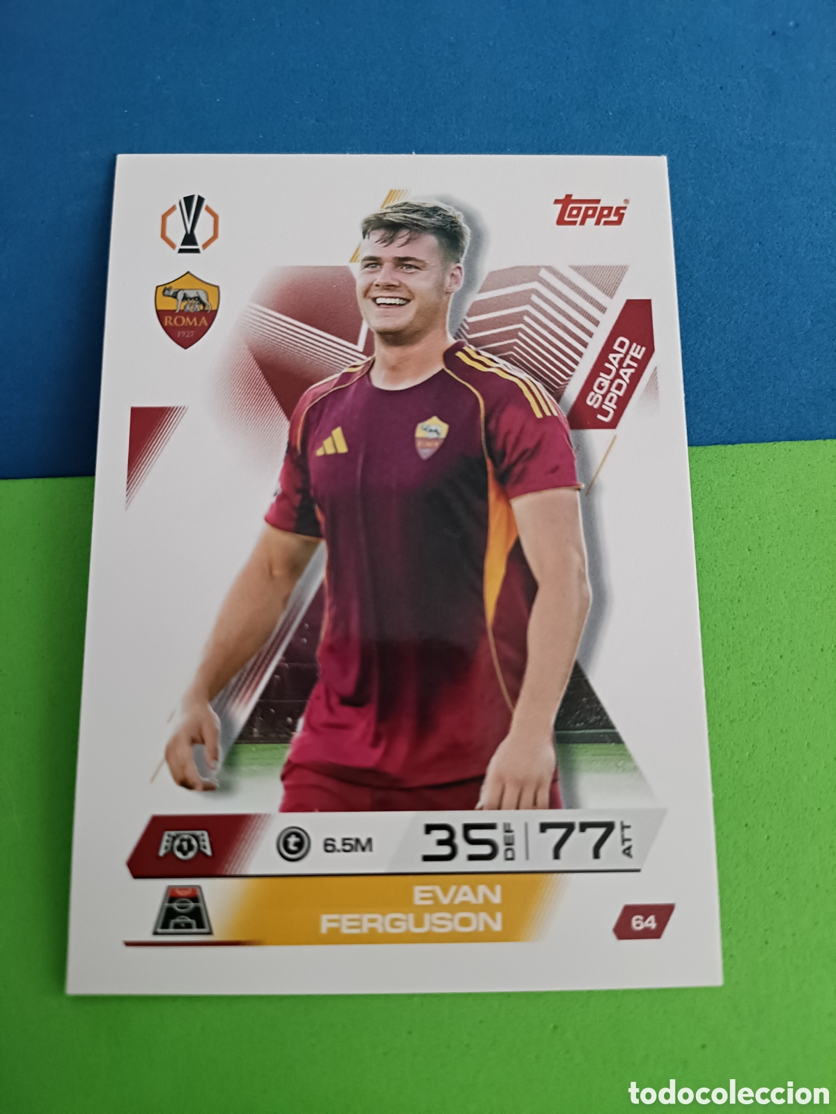 Cartes &agrave; collectionner de Football: Topps Match Attax EXTRA 2025 2026 - Squad Update 64 Ferguson