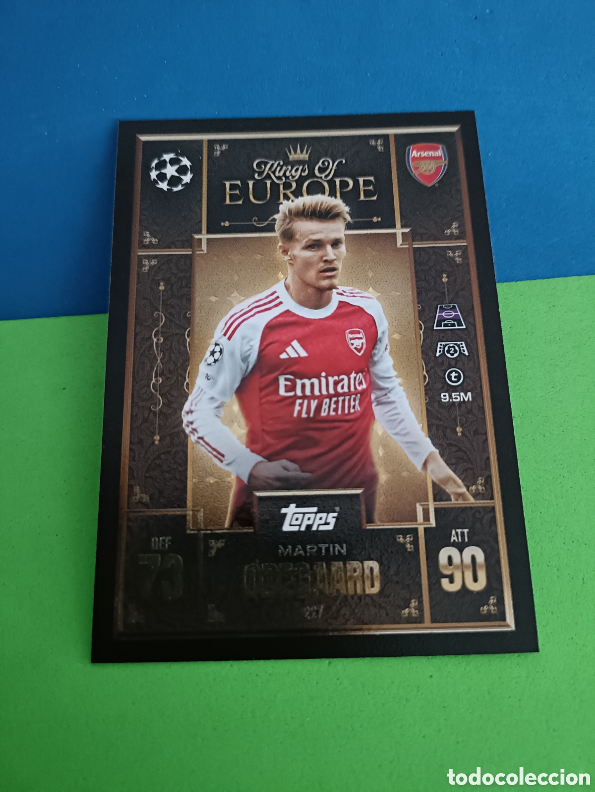 Cromos de F&uacute;tbol: Topps Match Attax EXTRA 2025 2026 - Kings of Europe 227 &Oslash;degaard