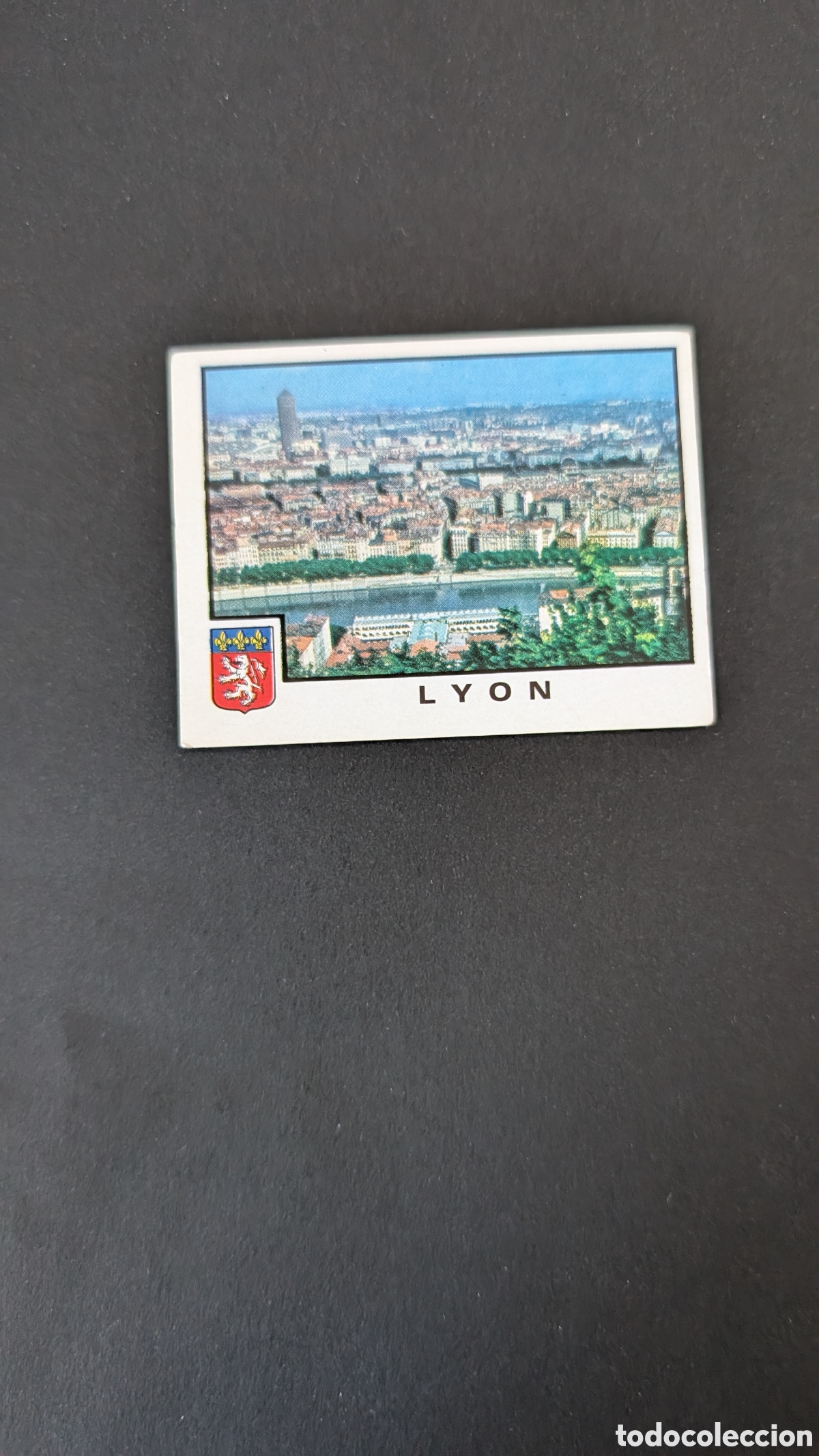 Fu&szlig;ball-Sticker: CIUDAD LYON 20 EUROCOPA EURO FRANCIA 1984 84 PANINI NUNCA PEGADO SIN PEGAR