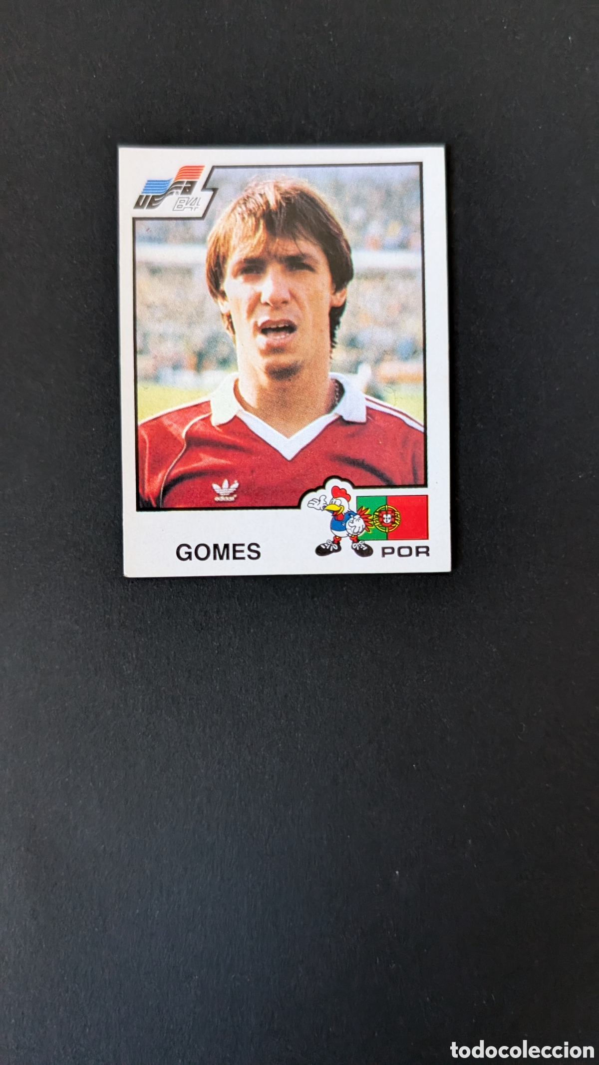 Cartes &agrave; collectionner de Football: GOMES 179 PORTUGAL EUROCOPA EURO FRANCIA 1984 84 PANINI NUNCA PEGADO SIN PEGAR
