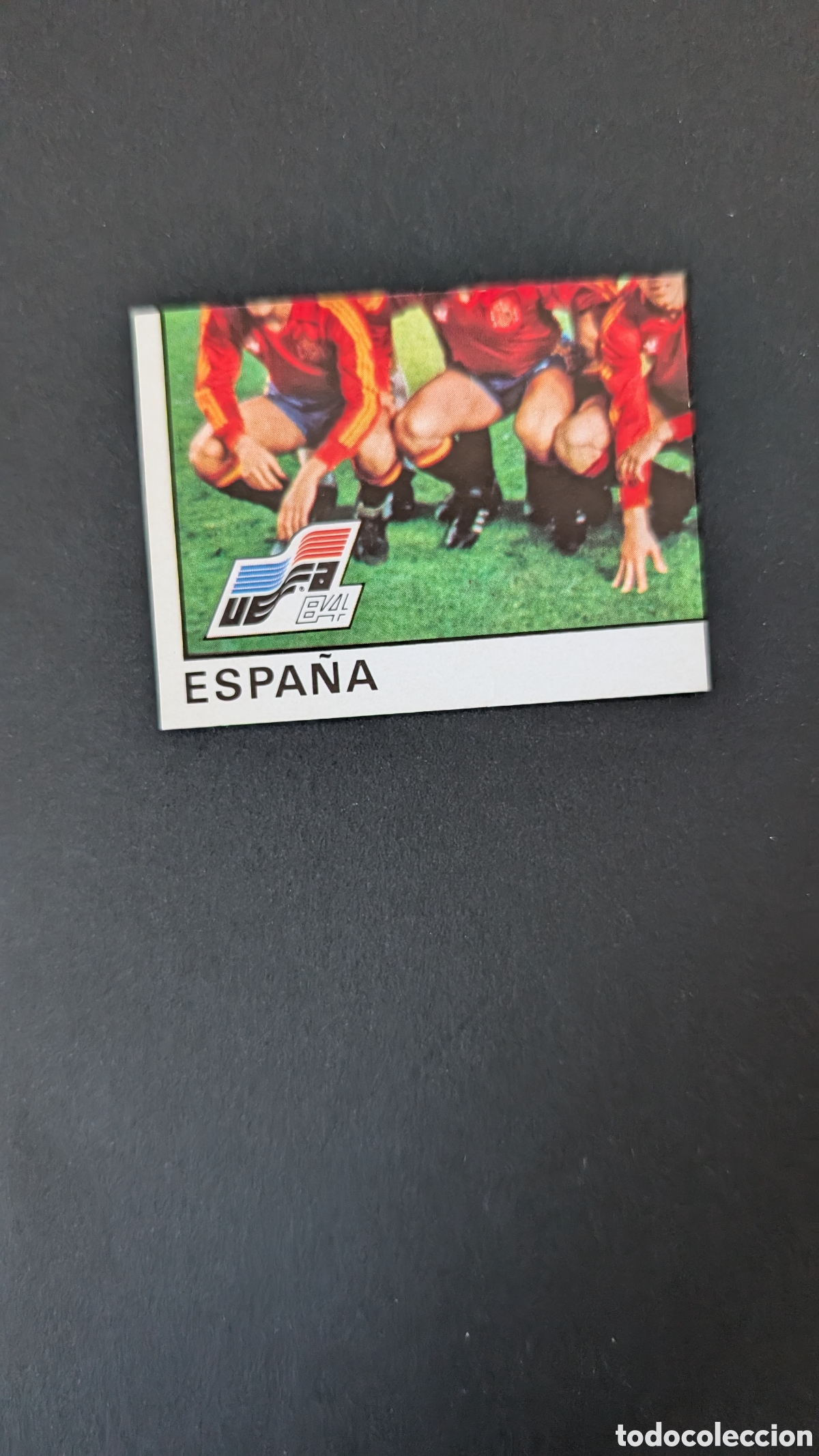 Cartes &agrave; collectionner de Football: ALINEACION EQUIPO 209 ESPA&Ntilde;A EUROCOPA EURO FRANCIA 1984 84 PANINI NUNCA PEGADO SIN PEGAR