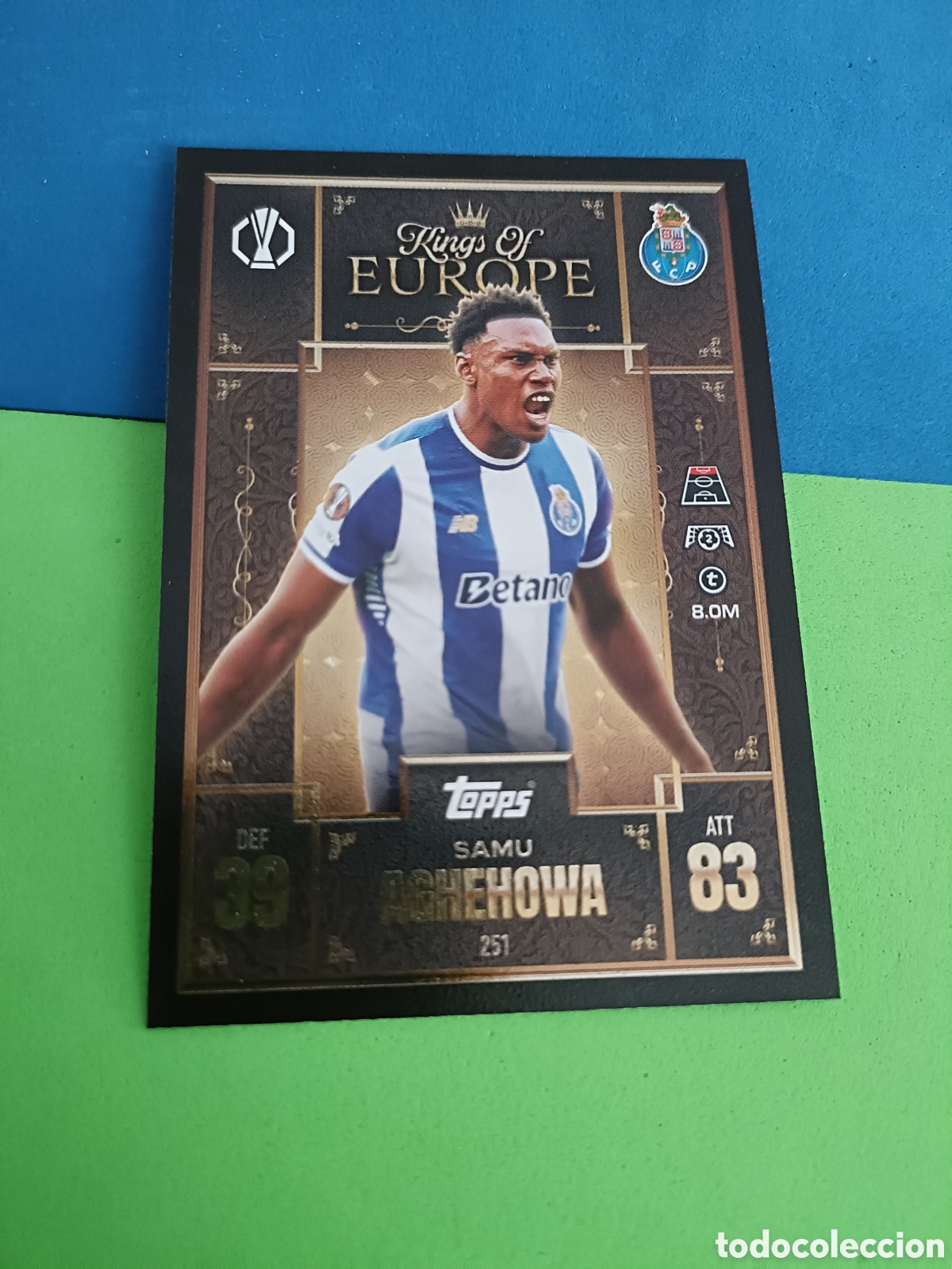 Cartes &agrave; collectionner de Football: Topps Match Attax EXTRA 2025 2026 - Kings of Europe 251 Samu Aghehowa